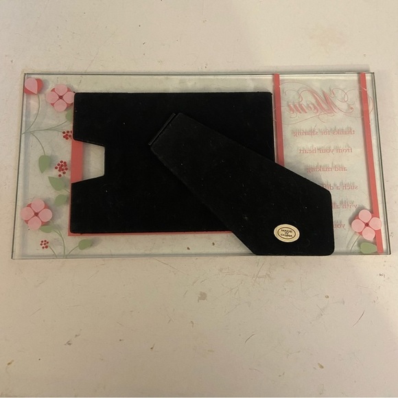 🛍️3/$30 Mom Mother’s Day  floral glass photo picture‎ frame - Picture 5 of 7